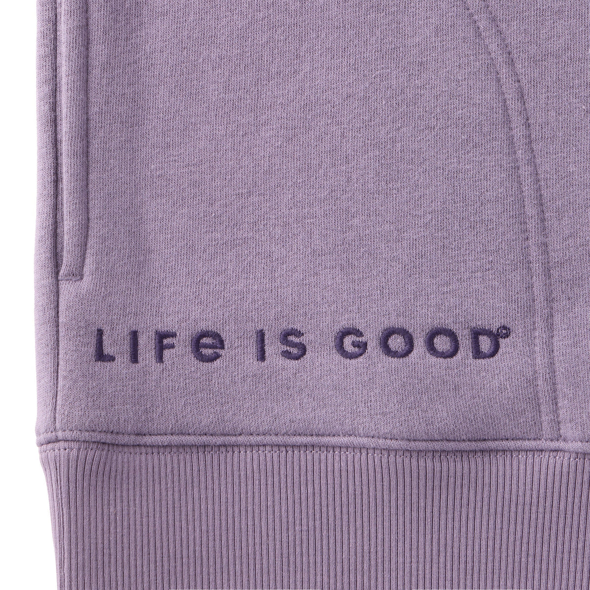 Women's Life is Good Crafty Wordmark Vibes Zip Hoodie product image 2