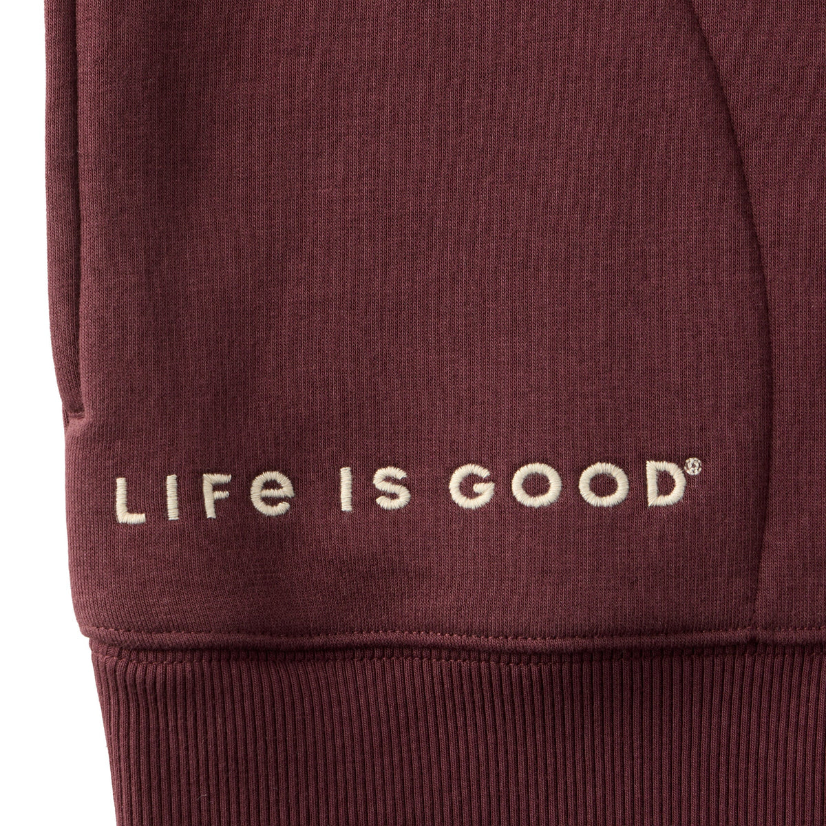 Women's Life is Good Crafty Wordmark Vibes Zip Hoodie product image 7