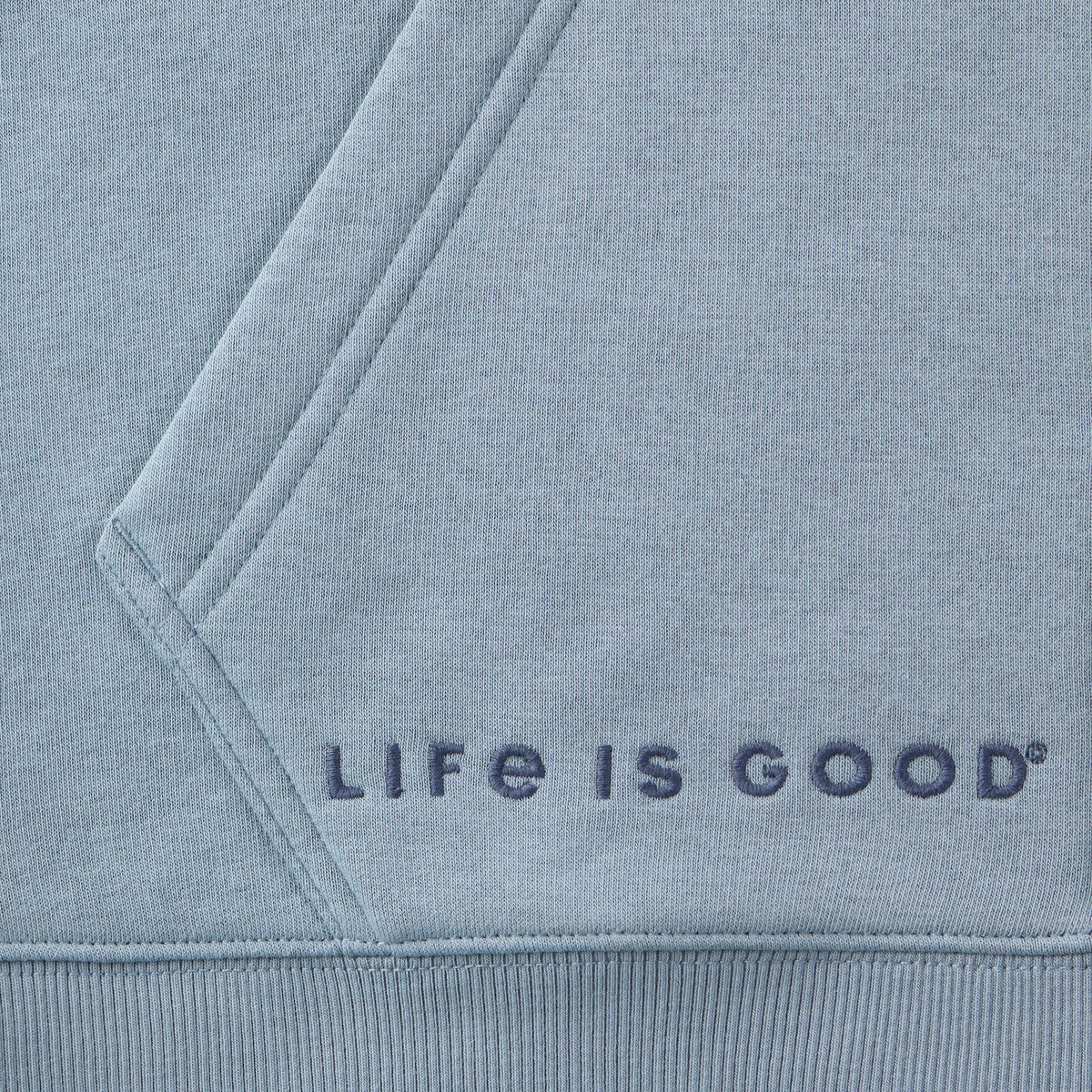 Men's Life is Good Crafty Wordmark Vibes Zip Hoodie product image 7