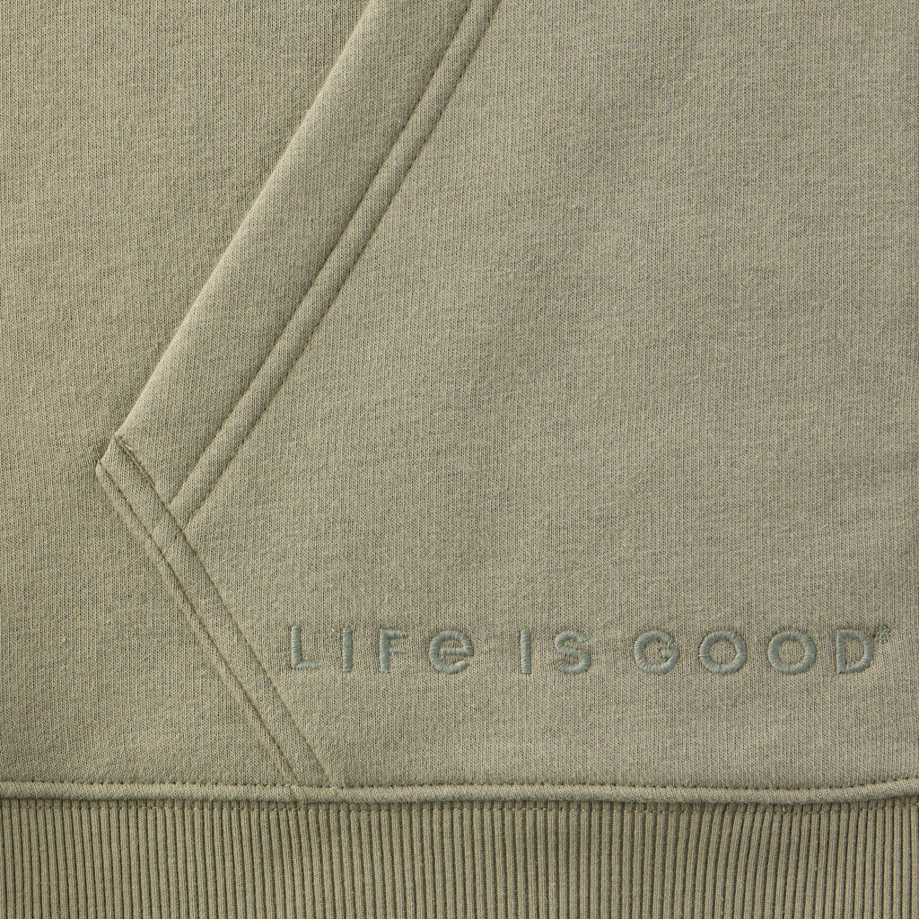 Men's Life is Good Crafty Wordmark Vibes Zip Hoodie product image 12