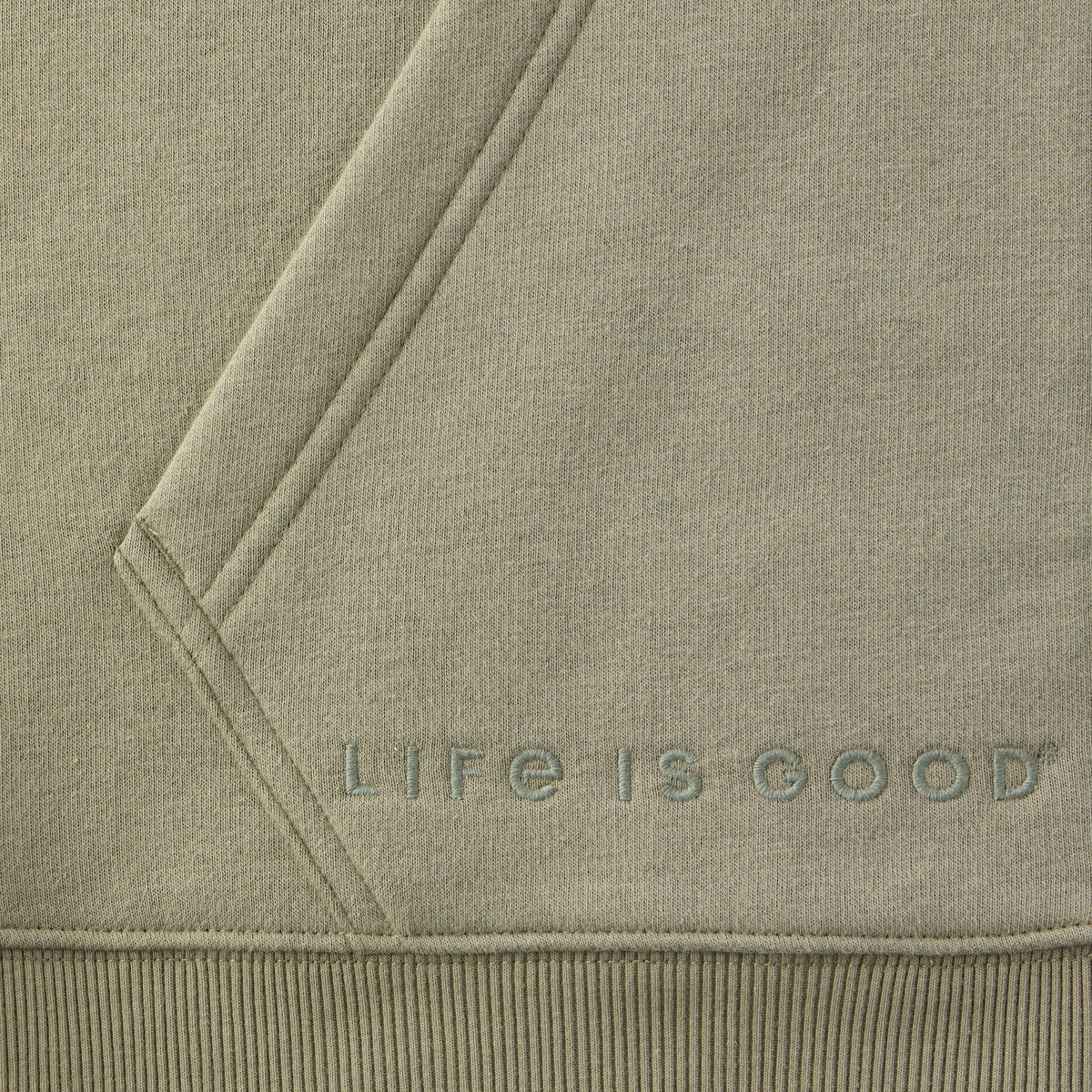 Men's Life is Good Crafty Wordmark Vibes Zip Hoodie product image 12