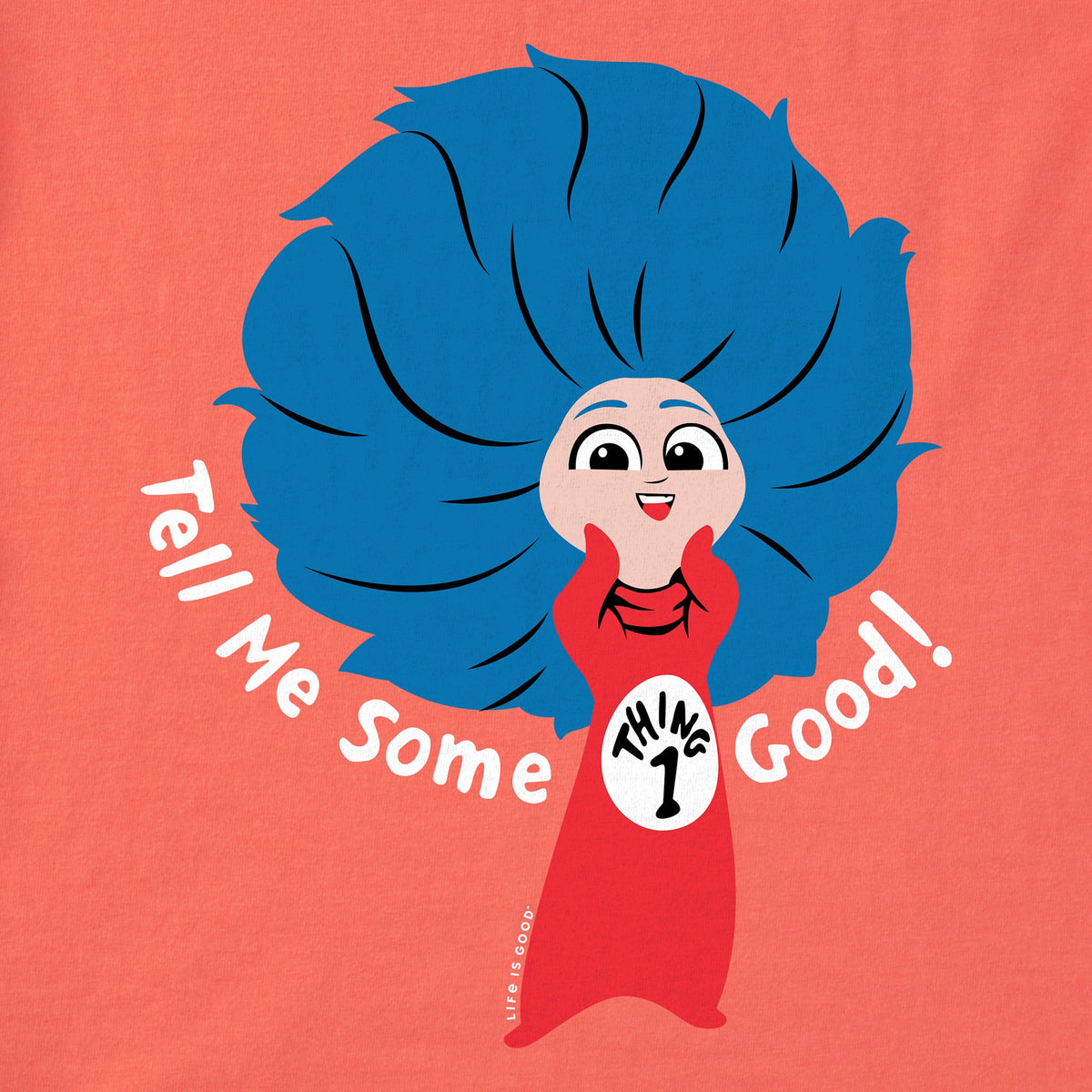 Kids Tell Me Some Thing Good Short Sleeve Crusher Tee