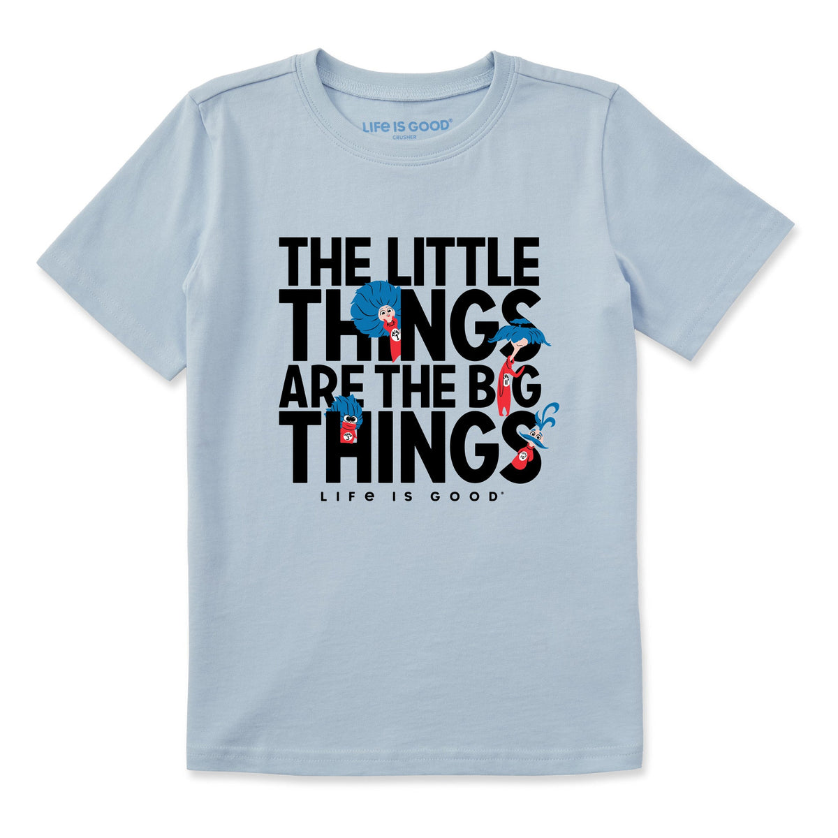 Kids The Little Things are the Big Things Short Sleeve Crusher Tee