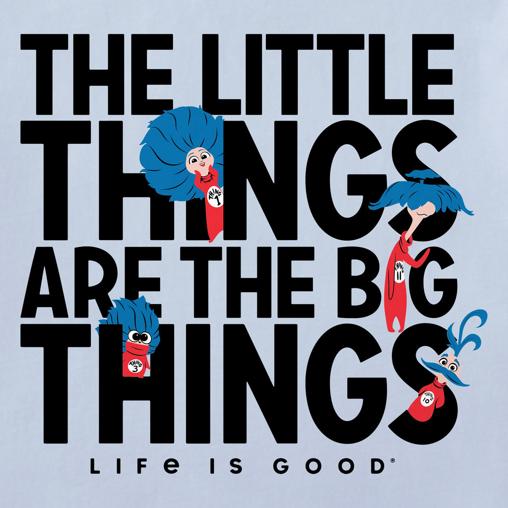 Kids The Little Things are the Big Things Short Sleeve Crusher Tee