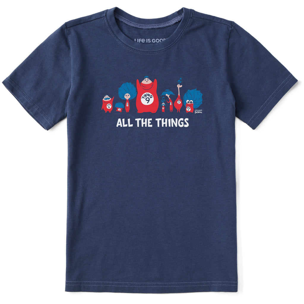 Kids All the Things Short Sleeve Crusher Tee