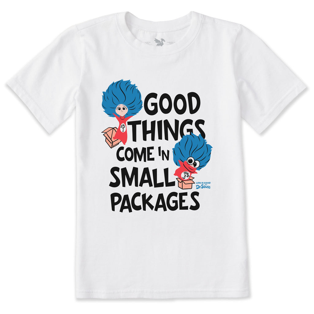 Kids Good Things come in Small Packages Short Sleeve Crusher Tee
