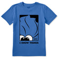 Kids I Know Things Short Sleeve Crusher Tee