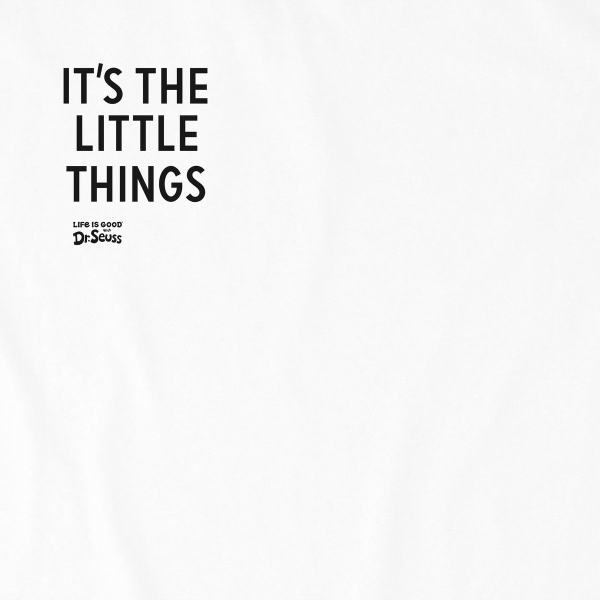 Toddler It's the Little Things Stack Short Sleeve Crusher Tee