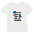 Toddler Good Things come in Small Packages Short Sleeve Crusher Tee
