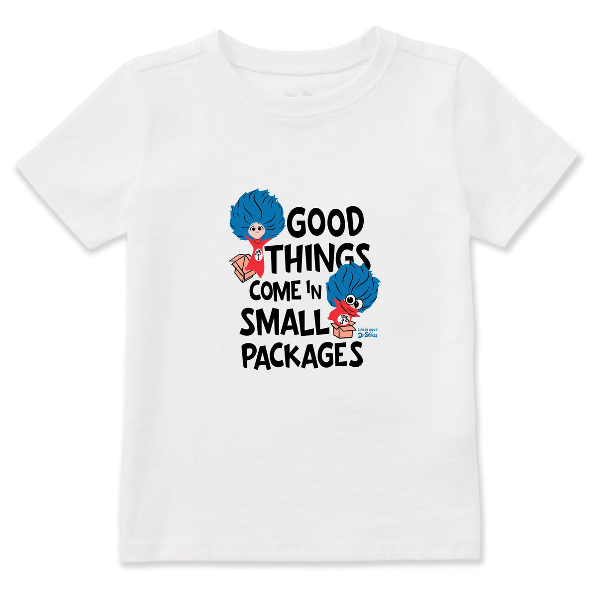Toddler Good Things come in Small Packages Short Sleeve Crusher Tee