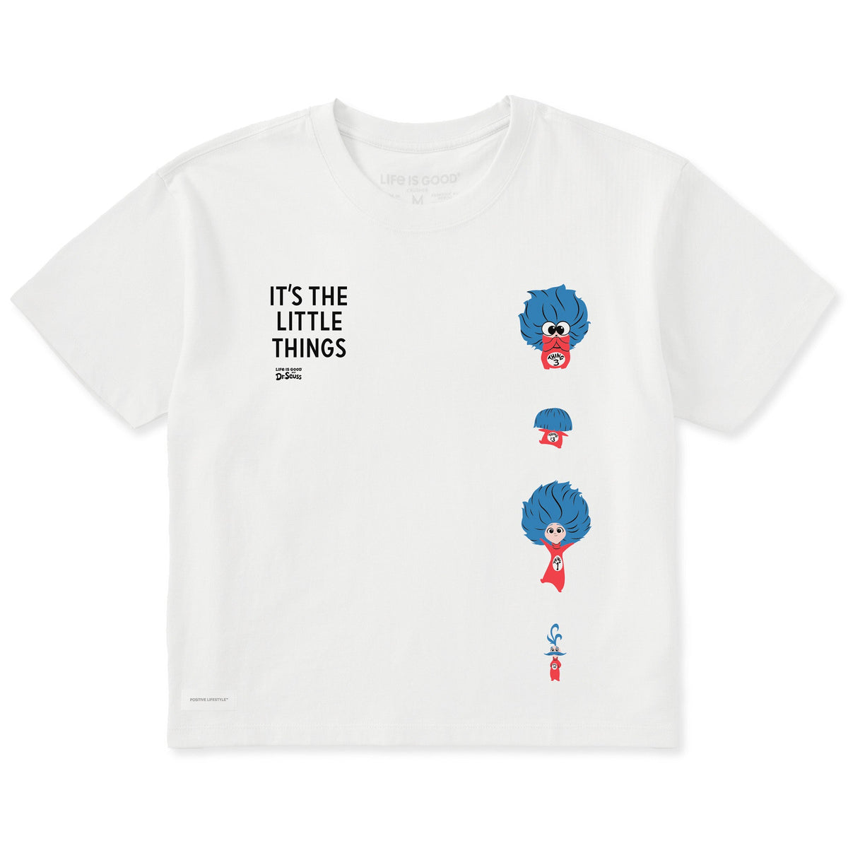 Women's It's the Little Things Stack Short Sleeve Crusher Boxy Tee