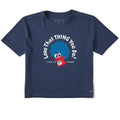 Women's Love that Thing You Do Short Sleeve Crusher Boxy Tee