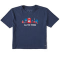Women's All the Things Short Sleeve Crusher Boxy Tee