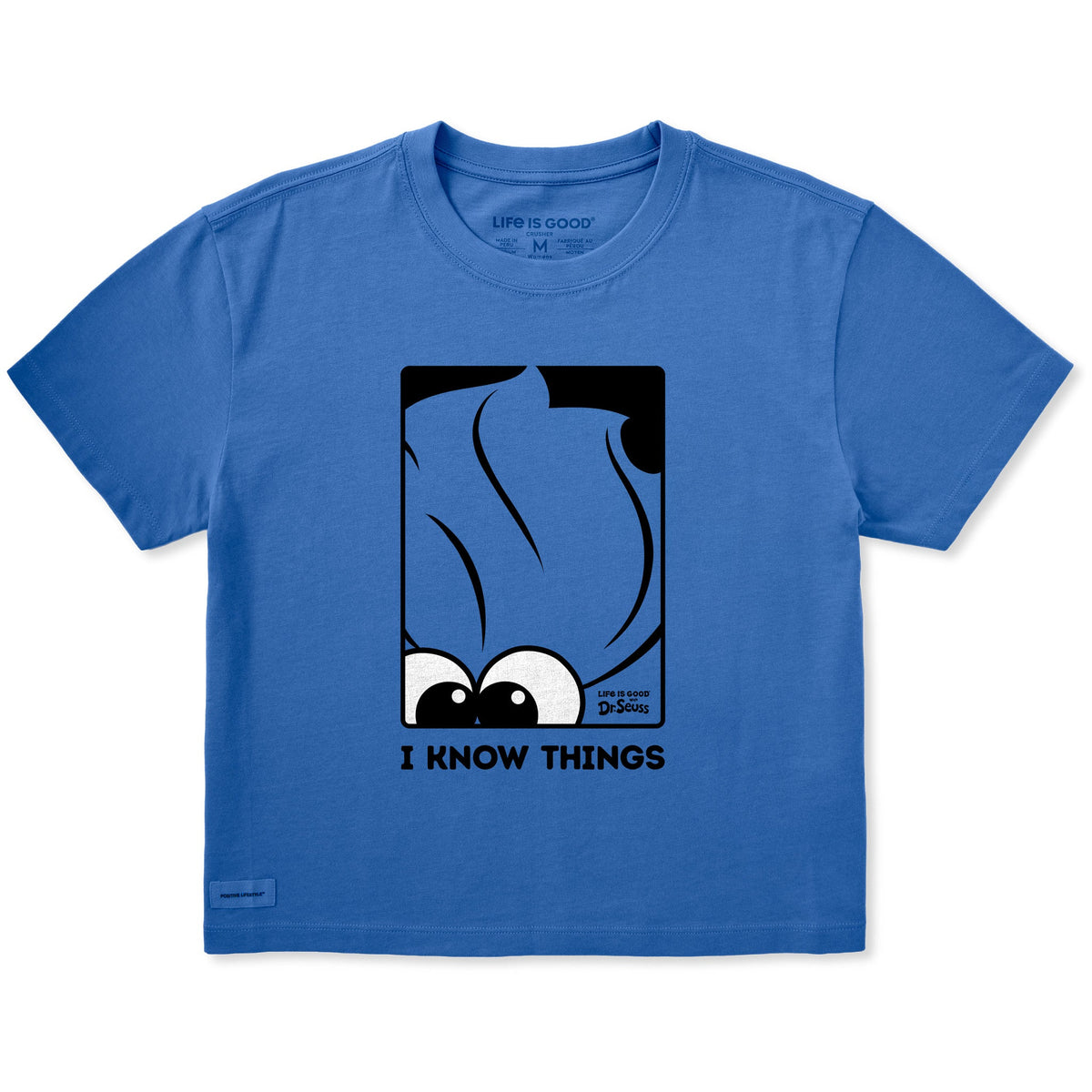 Women's I Know Things Short Sleeve Crusher Boxy Tee