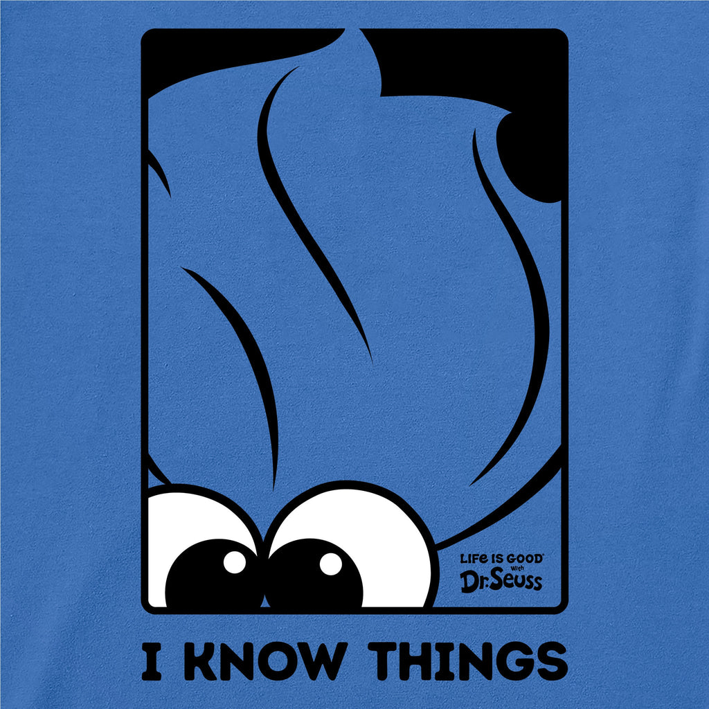 Women's I Know Things Short Sleeve Crusher Boxy Tee