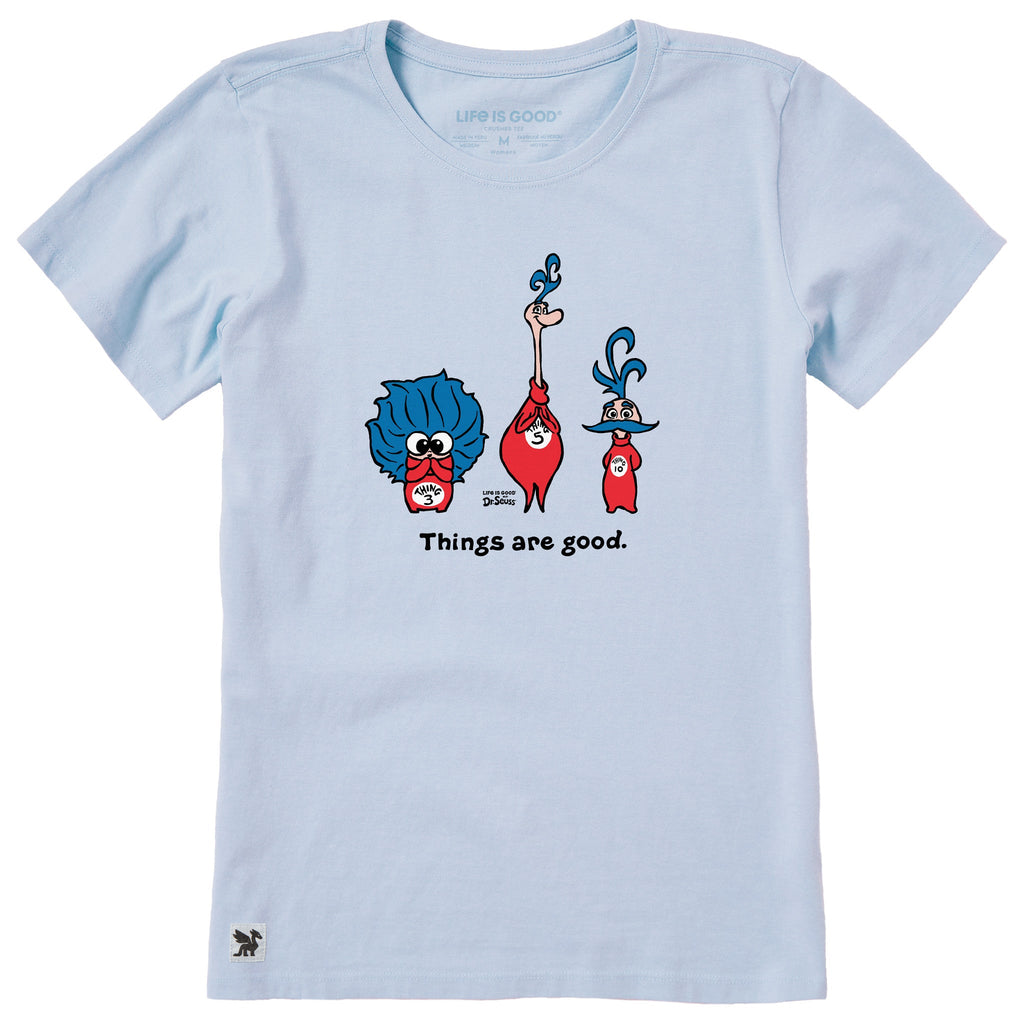 Women's Things are Good Short Sleeve Crusher Tee