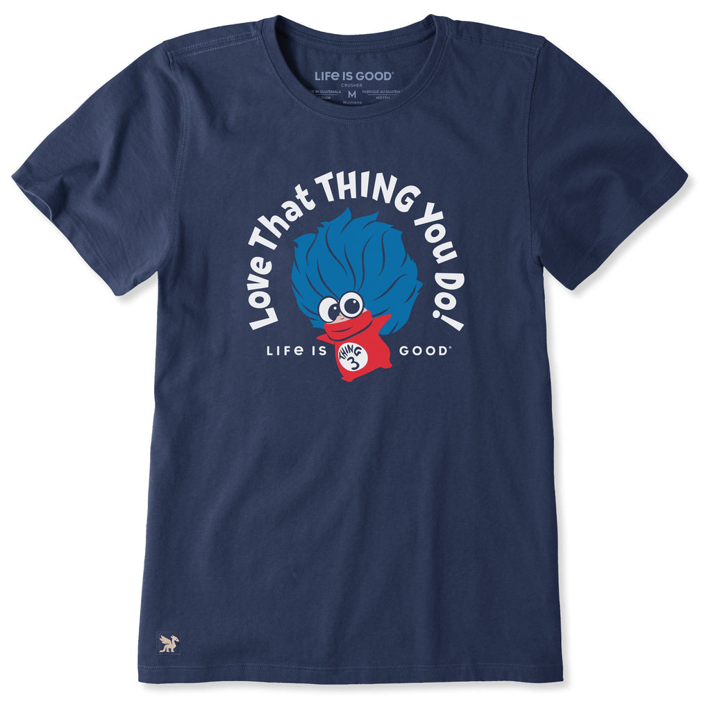 Women's Love that Thing You Do Short Sleeve Crusher Tee