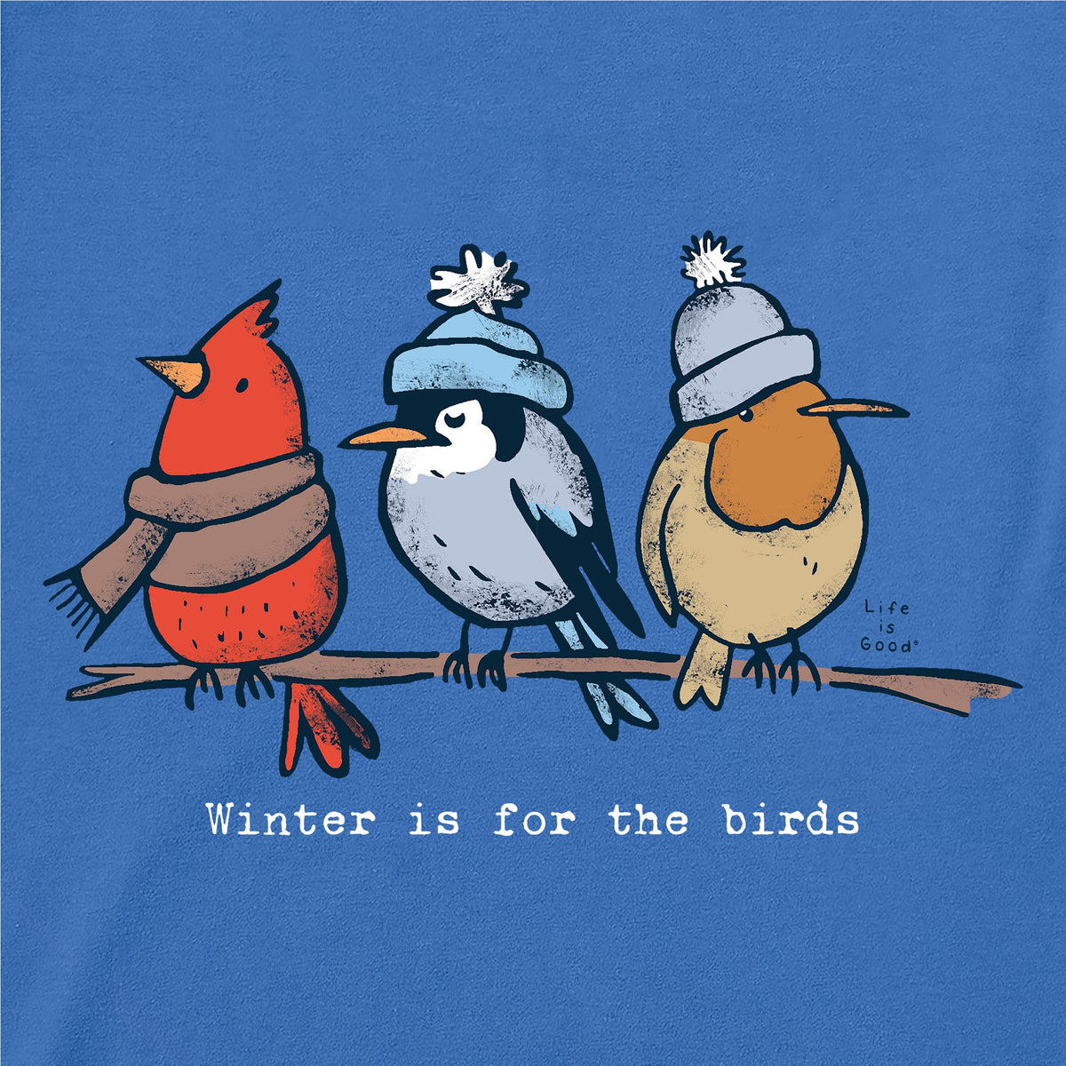 Women's Shady Winter is for the Birds Good Vibes Crew