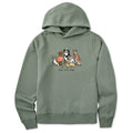 Women's Peace Love Dogs Winter Good Vibes Hoodie
