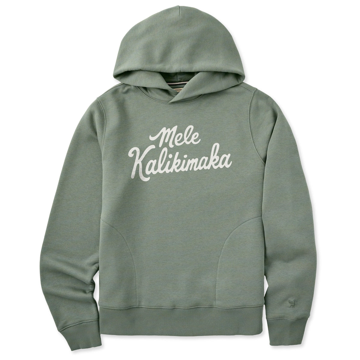 Women's Mele Kalikimaka Script Good Vibes Hoodie product image 1