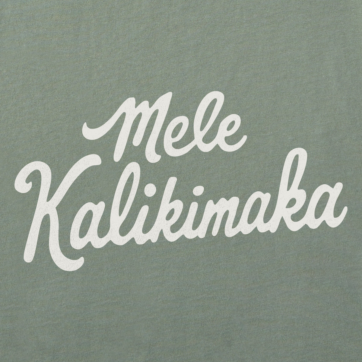Women's Mele Kalikimaka Script Good Vibes Hoodie product image 2