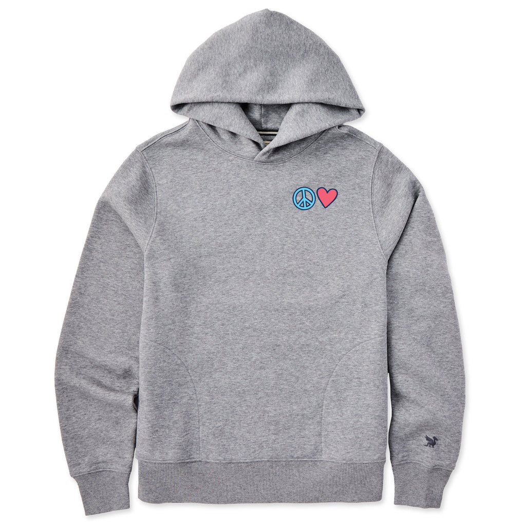 Women's Peace and Love Together Good Vibes Hoodie product image 1