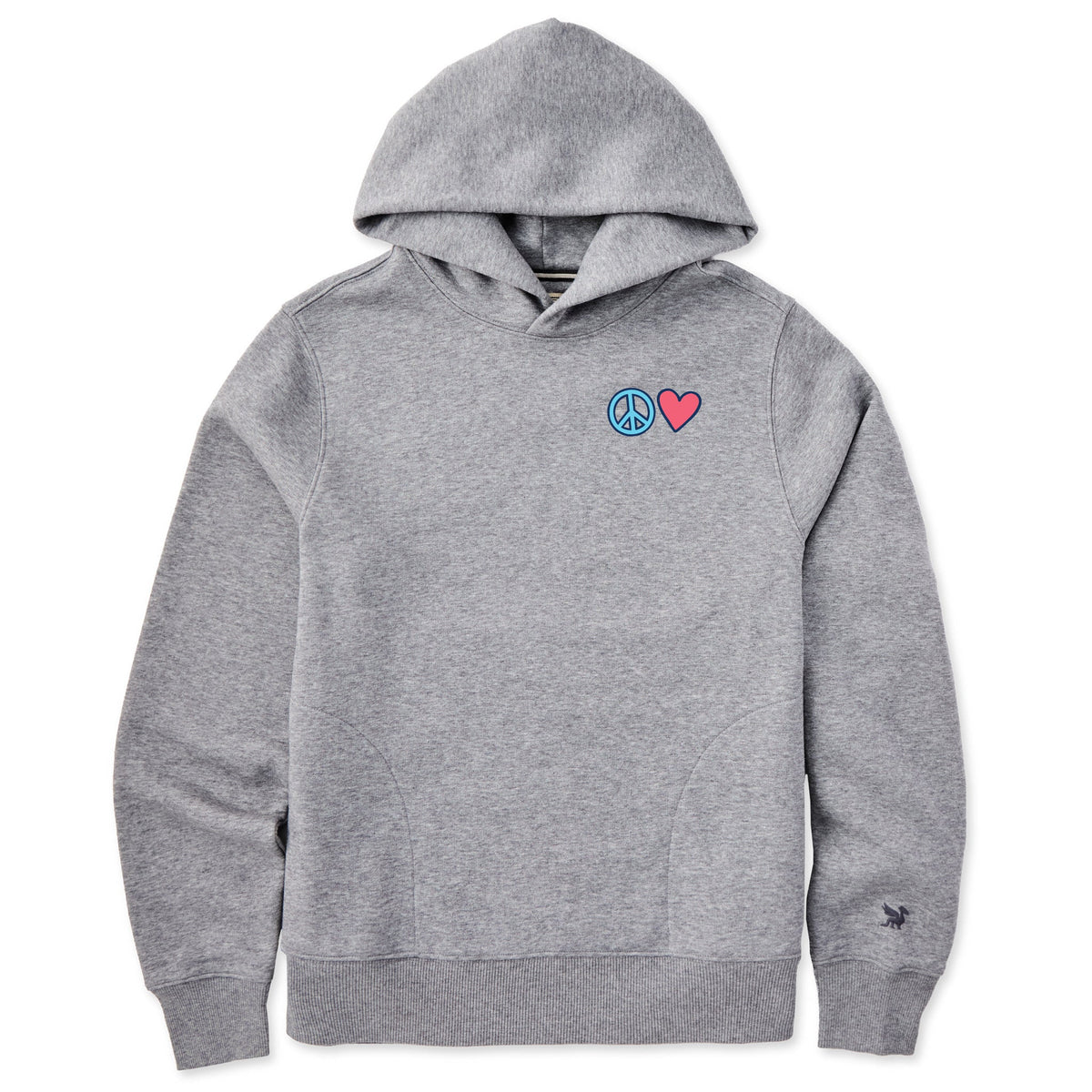 Women's Peace and Love Together Good Vibes Hoodie product image 1