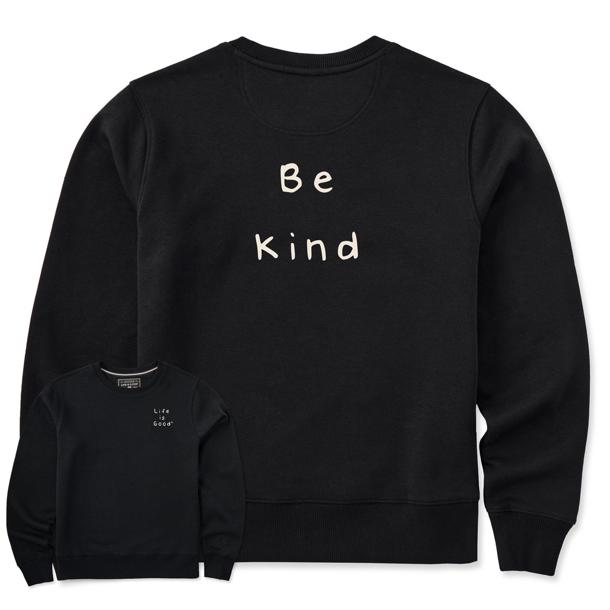 Women's Be Kind Good Vibes Crew