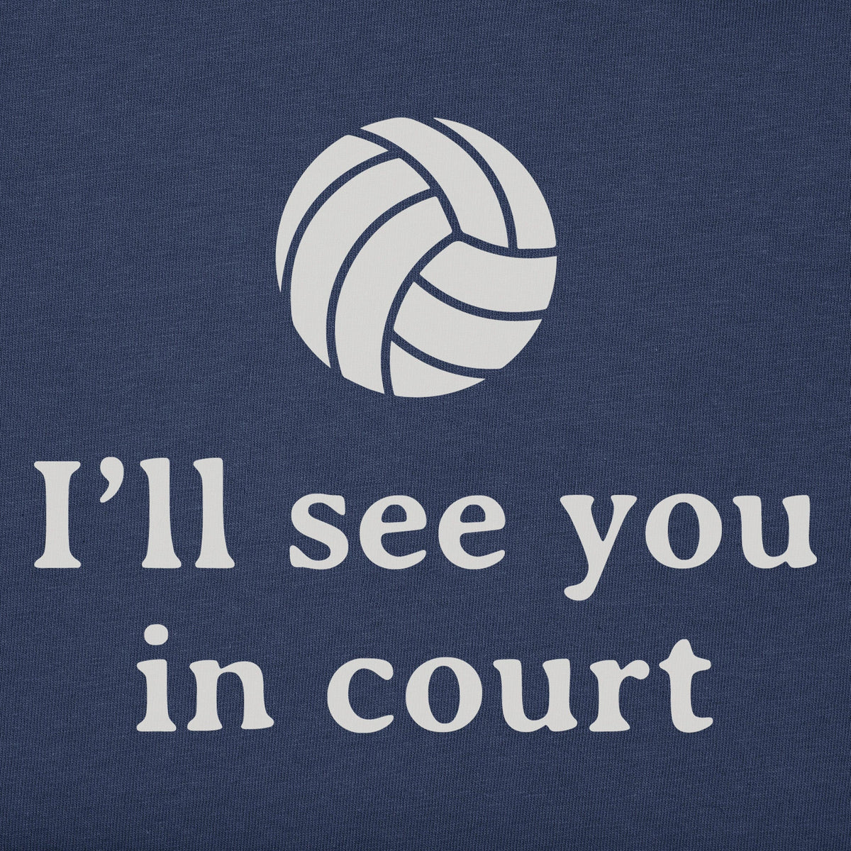 I'll See You In Court Volleyball product image 1
