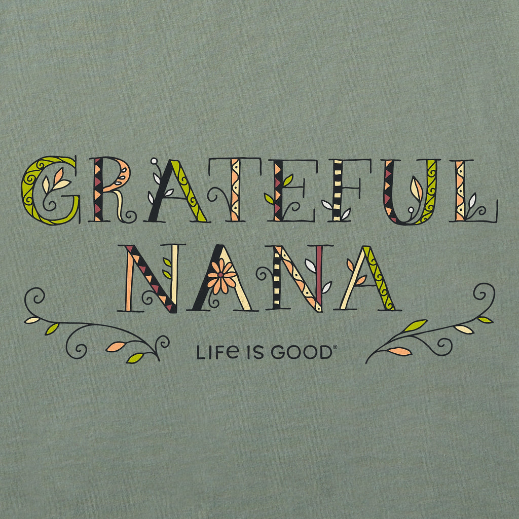 Women's Grateful Nana Doodle Long Sleeve Crusher Tee product image 4