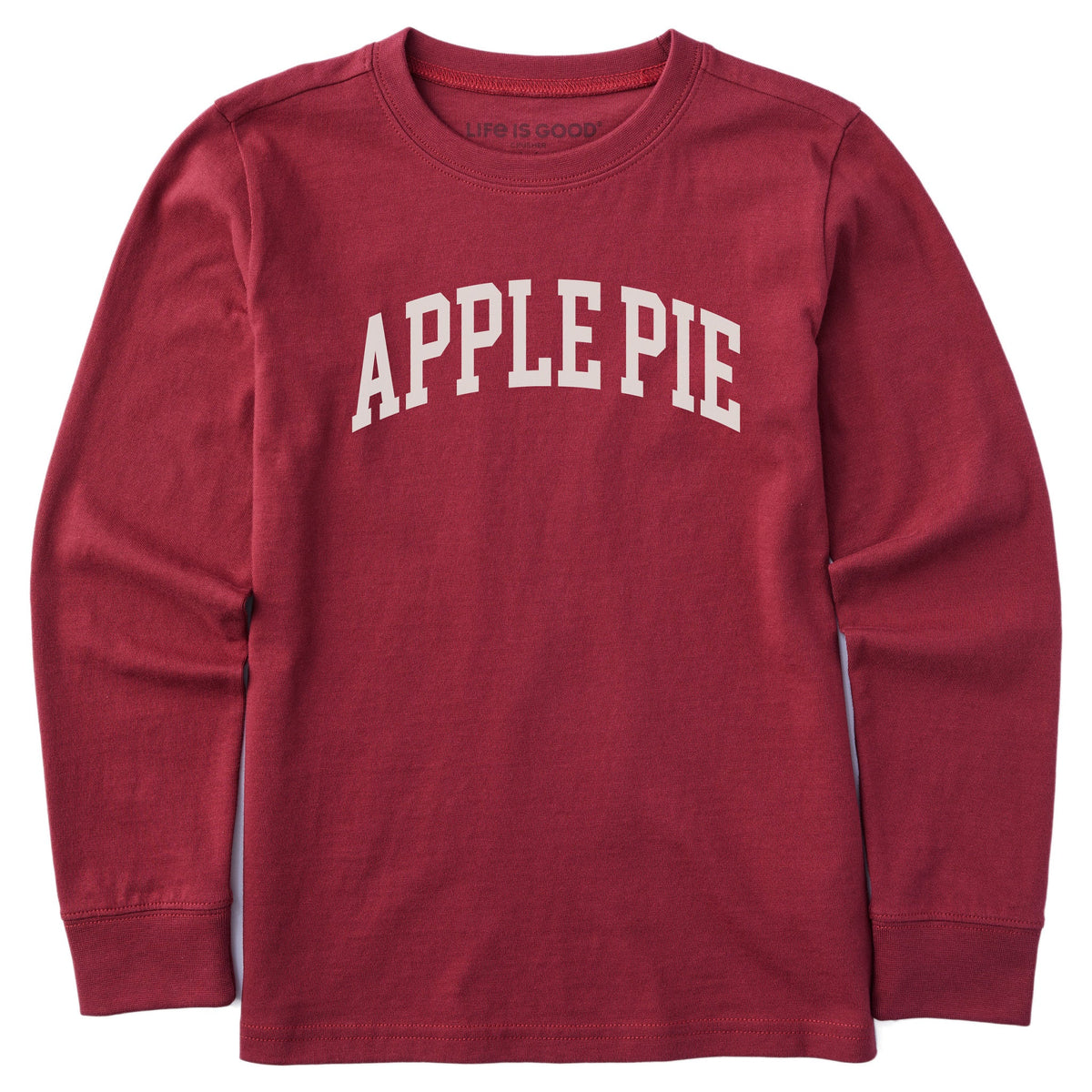 Kids Apple Pie Athletic Arch Long Sleeve Crusher Tee product image 1