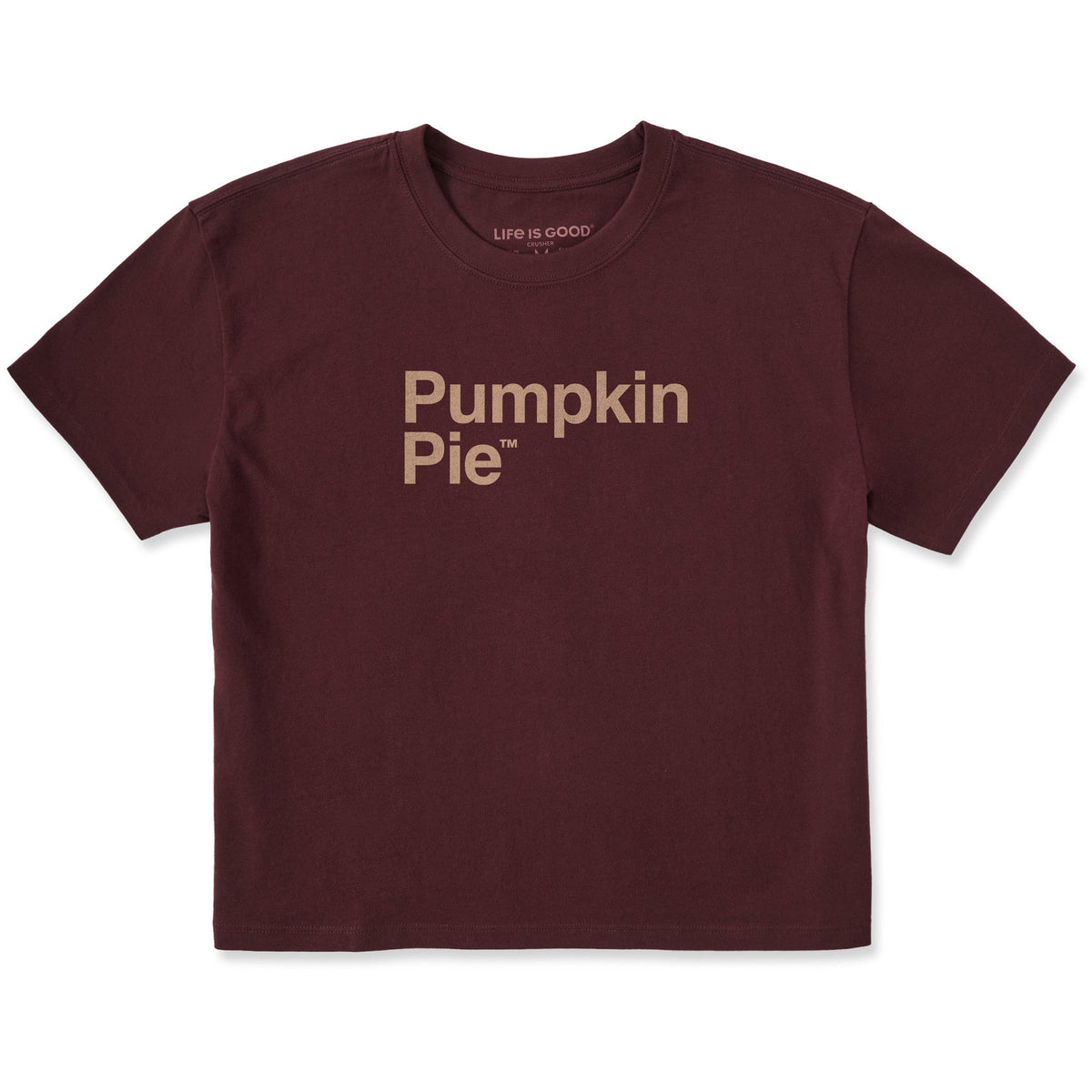 Women's Pumpkin Pie Short Sleeve Crusher Boxy Tee product image 1