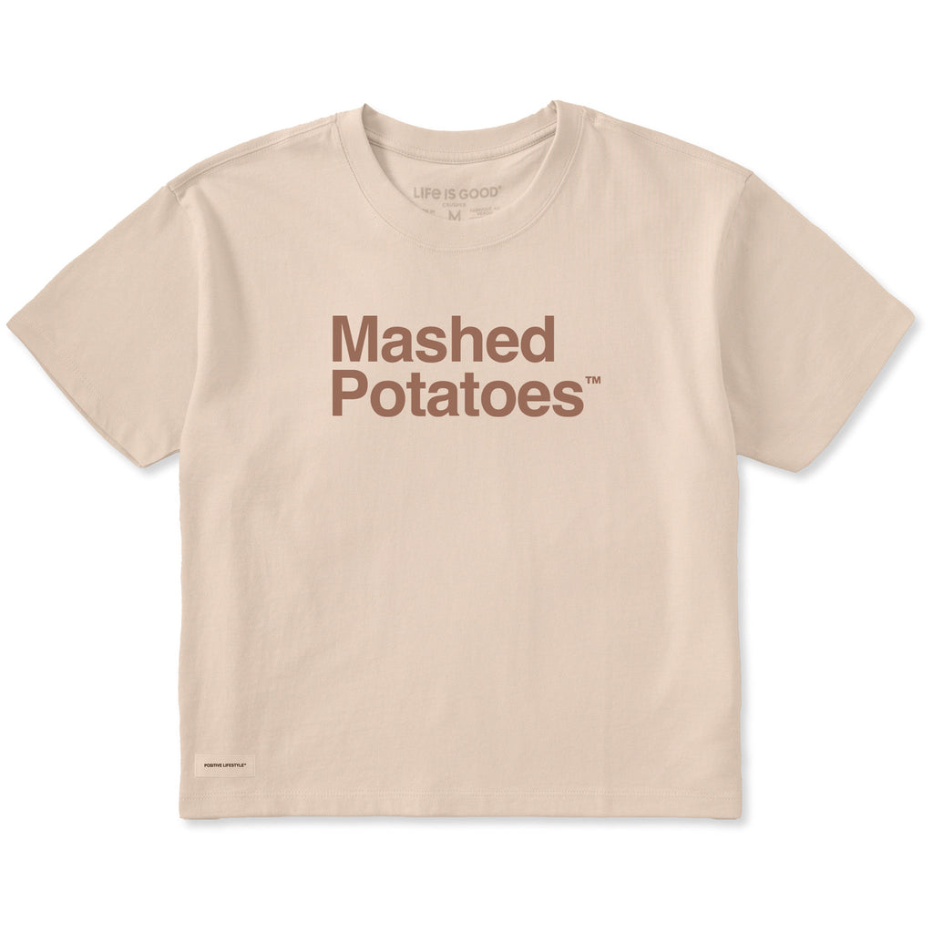 Women's Mashed Potatoes Short Sleeve Crusher Boxy Tee product image 1