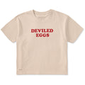 Women's Deviled Eggs Cooper Short Sleeve Crusher Boxy Tee product image 1