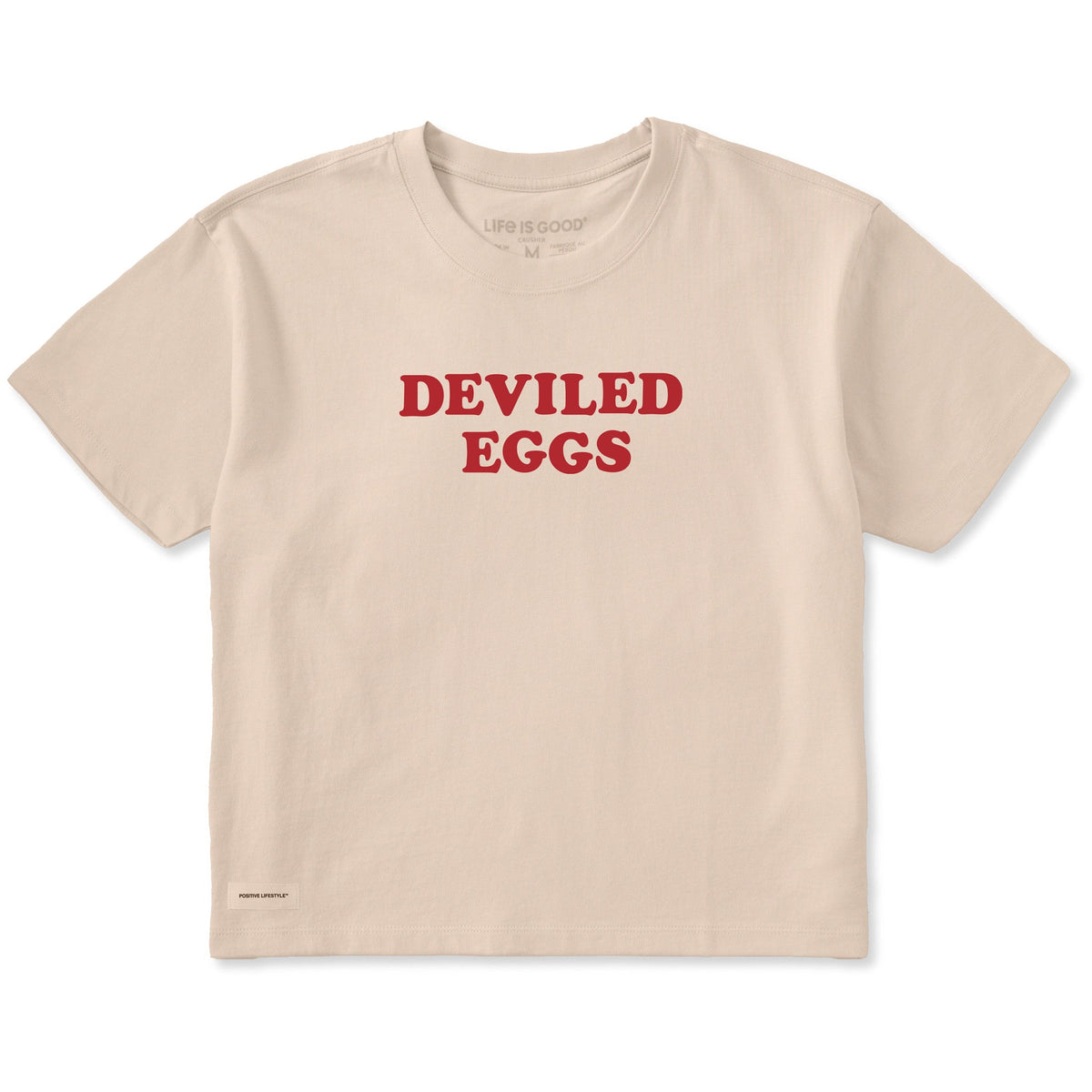 Women's Deviled Eggs Cooper Short Sleeve Crusher Boxy Tee product image 1