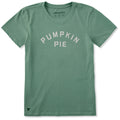 Women's Pumpkin Pie Old School Arch Short Sleeve Crusher Tee product image 1