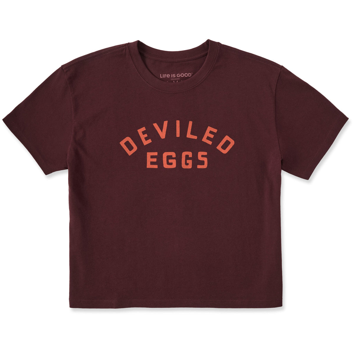 Women's Deviled Eggs Old School Arch Short Sleeve Crusher product image 1