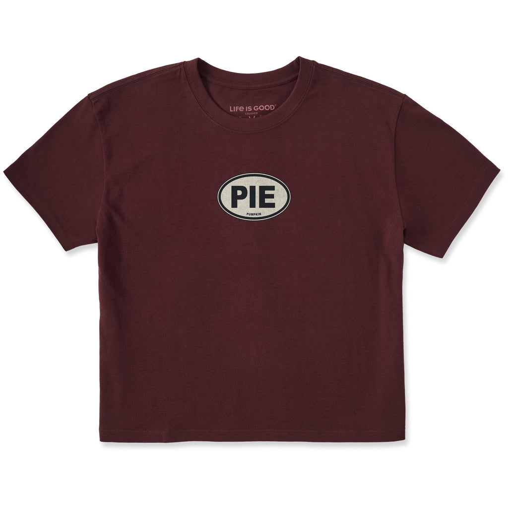Women's Pie Oval Short Sleeve Crusher Boxy Tee product image 1