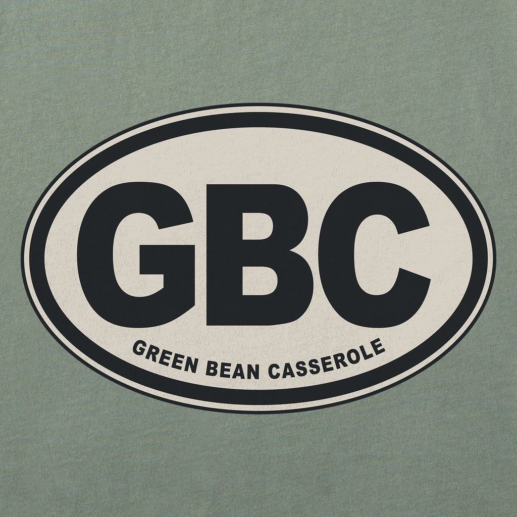 Men's Green Bean Casserole Oval Short Sleeve Crusher Tee product image 2
