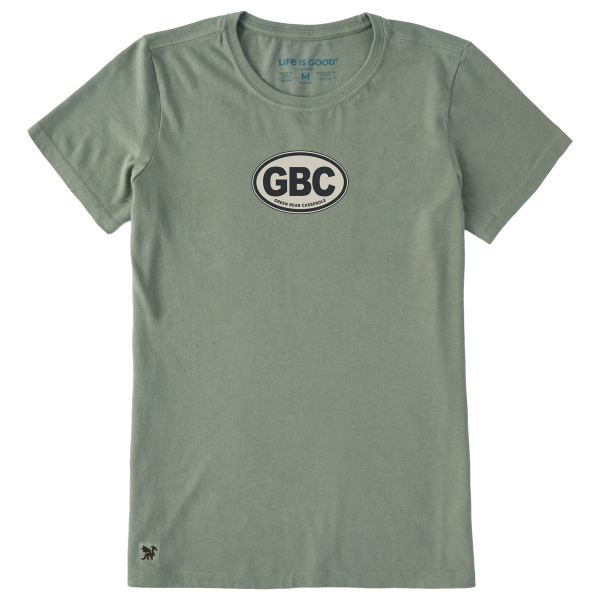 Women's Green Bean Casserole Oval Short Sleeve Crusher Tee product image 1