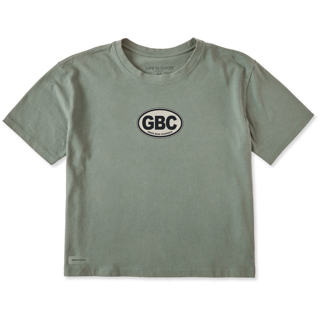 Women's Green Bean Casserole Oval Short Sleeve Crusher Boxy product image 1