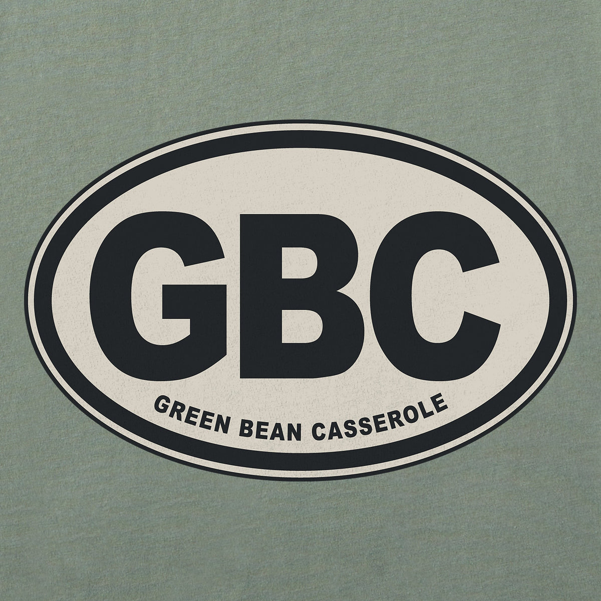 Women's Green Bean Casserole Oval Short Sleeve Crusher Boxy product image 2