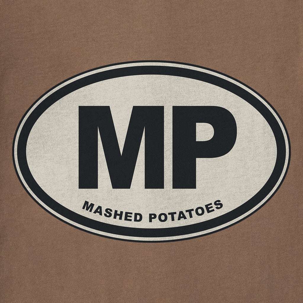Women's Mashed Potatoes Oval Short Sleeve Crusher Boxy Tee product image 2