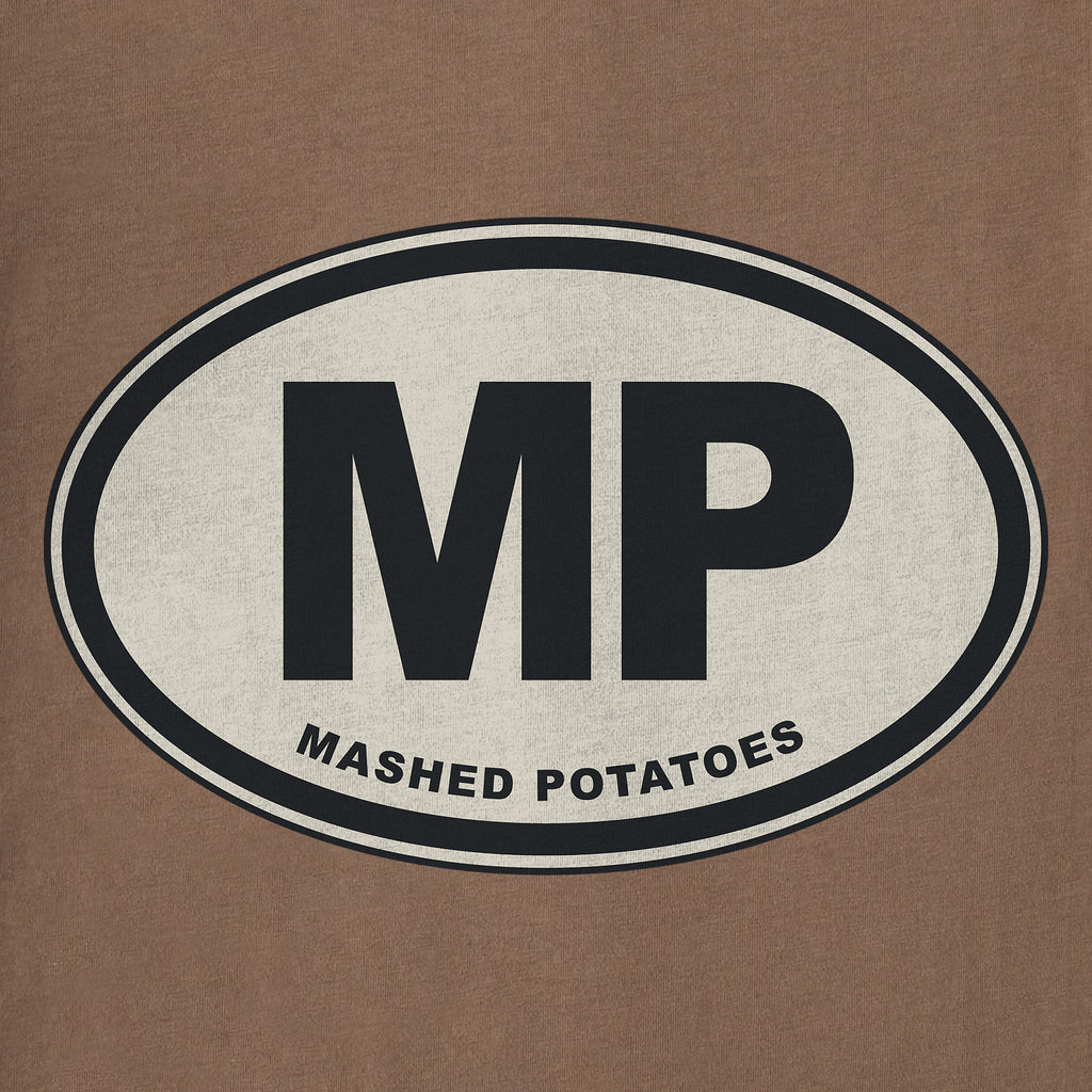Men's Mashed Potatoes Oval Short Sleeve Crusher Tee product image 2