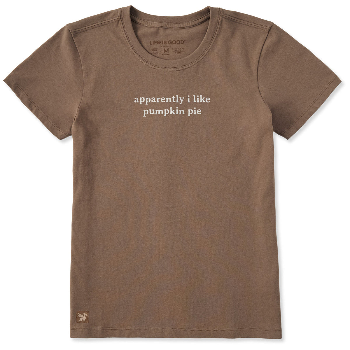 Women's Pumpkin Pie Apparently Short Sleeve Crusher Tee product image 1