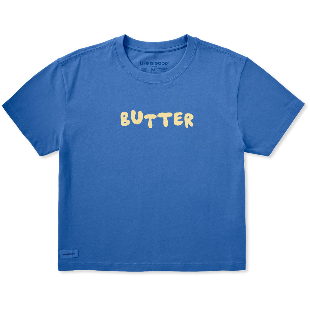 Women's Butter Bubbly Short Sleeve Crusher Boxy Tee product image 1