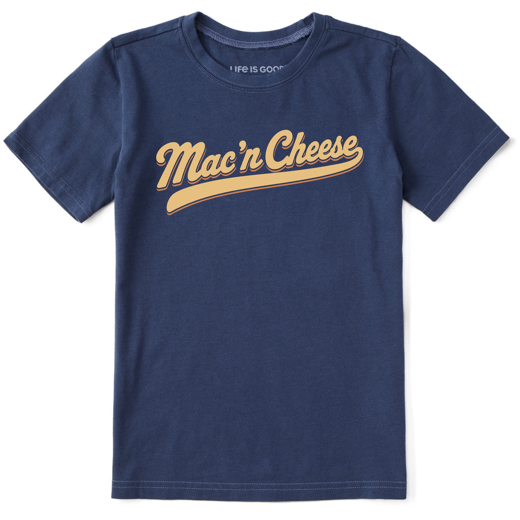 Kids Mac 'n Cheese Ballyard Script Short Sleeve Crusher Tee product image 1