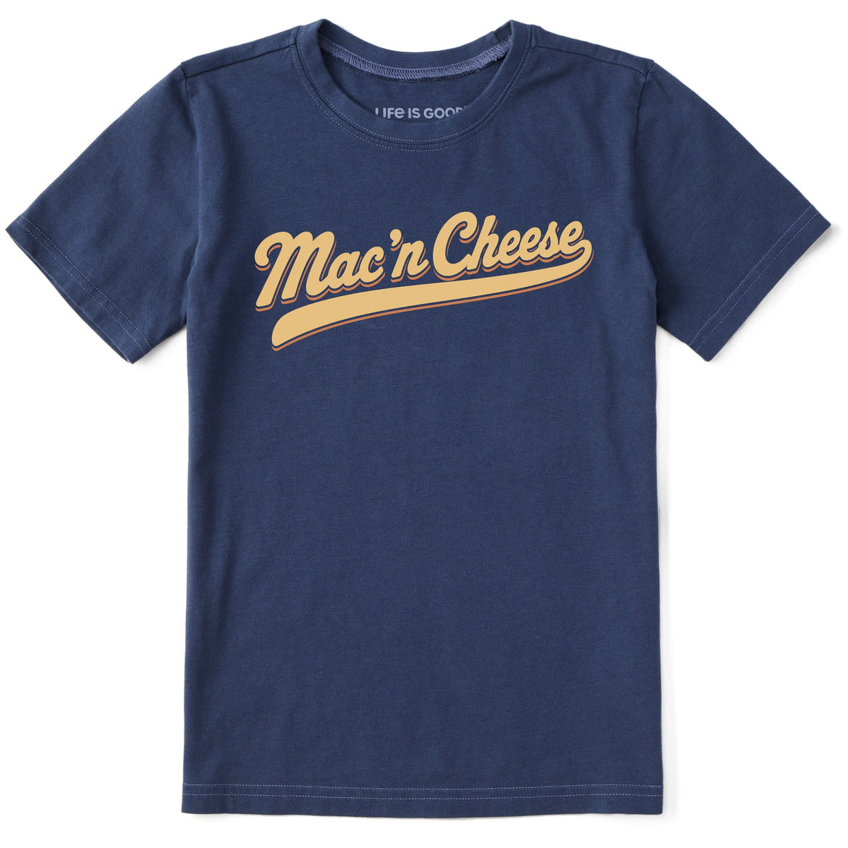 Kids Mac 'n Cheese Ballyard Script Short Sleeve Crusher Tee product image 1