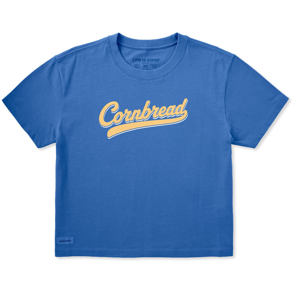 Women's Cornbread Ballyard Script Short Sleeve Crusher Boxy product image 1
