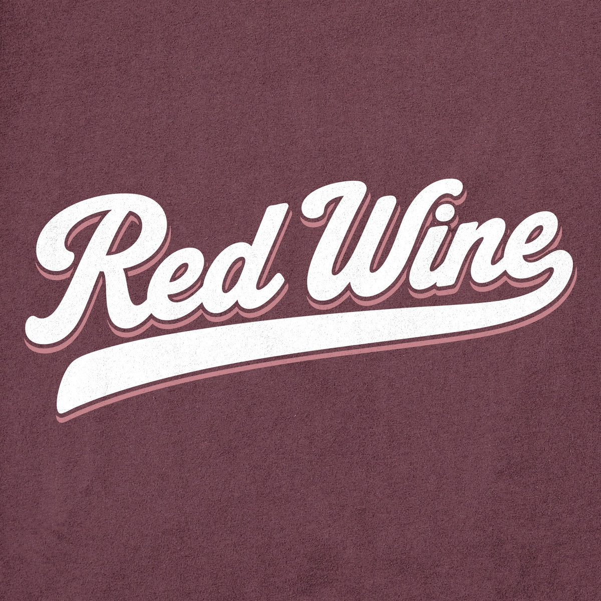 Men's Red Wine Ballyard Script Short Sleeve Crusher Tee product image 2